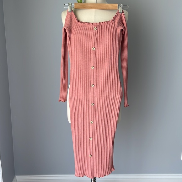 Fashionnova Jacklyn Off Shoulder Mini Dress size S - Picture 8 of 11